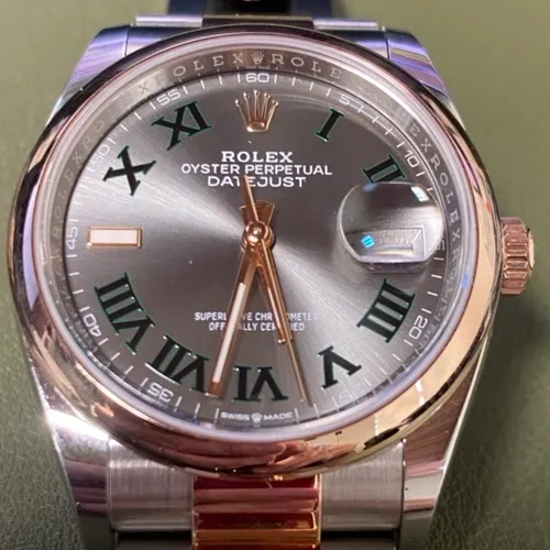 126201 スレート ローマン オイスターブレスレット