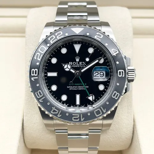 126710GRNR ブラック ステンレススチール オイスターブレス