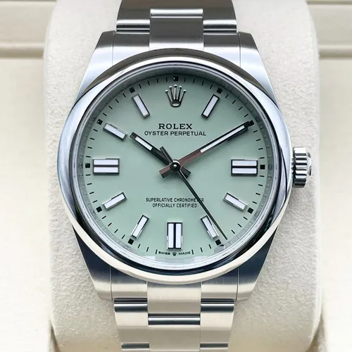 134300 ピスタチオグリーン オイスターブレスレット 