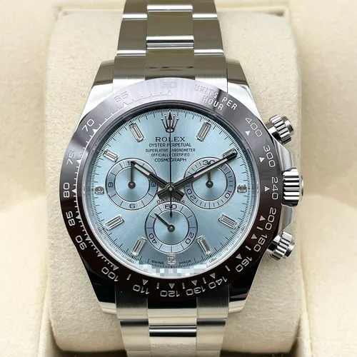 プラチナ アイスブルー11Pダイヤ 116506A