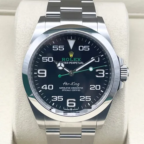 126900 ブラック ステンレススチール オイスターブレス