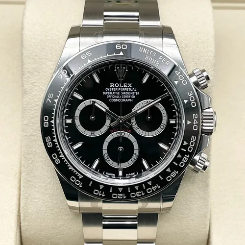 126500LN ブラック ステンレススチール オイスターブレス