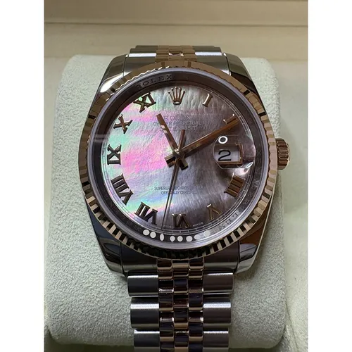 デイトジャスト 116231NR ブラックシェル