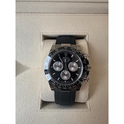 126519LN ブライトブラック＆スチール ラバーベルト