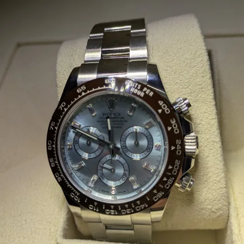 プラチナ アイスブルー11Pダイヤ 116506A