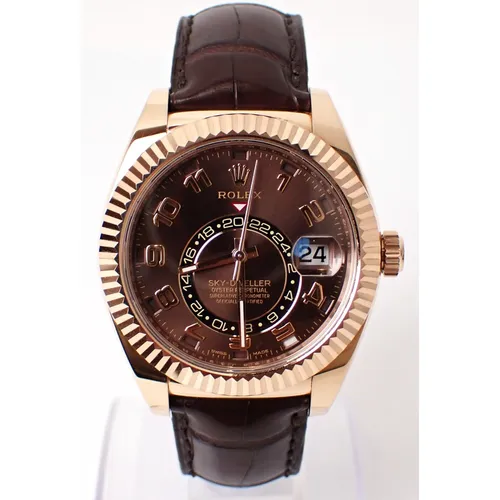  326135 チョコレート エバーローズゴールド アラビア文字盤 