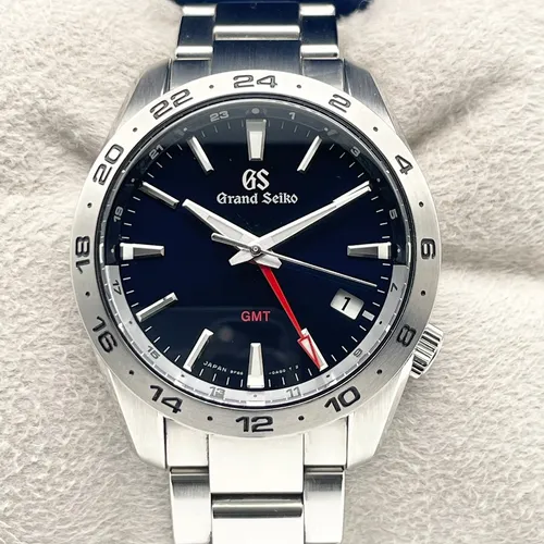 SBGN029 ブルー ステンレススチール 39mm