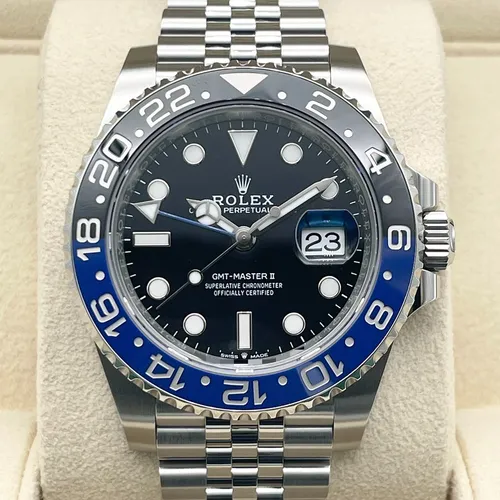 126710BLNR ブラック ステンレススチール ジュビリーブレス