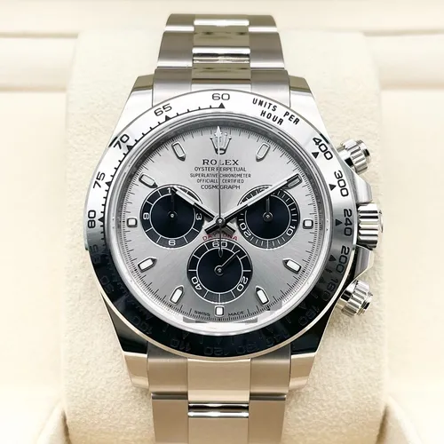 116509 スチール＆ブラック ホワイトゴールド 