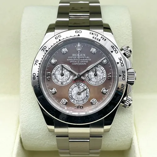 116509NG ブラックシェル 8Pダイヤ