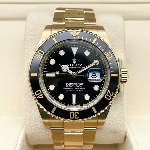 126618LN  イエローゴールド ブラック