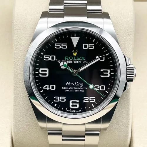 126900 ブラック ステンレススチール オイスターブレス