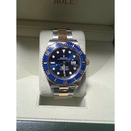 126613LB ロイヤルブルー ステンレススチール+イエローゴールド