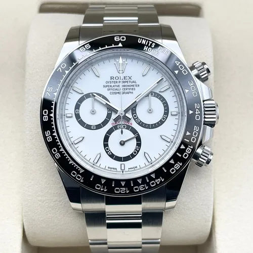 126500LN ホワイト ステンレススチール 40mm