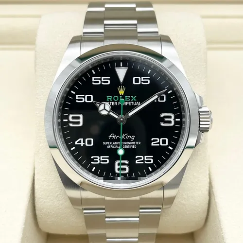 126900 ブラック ステンレススチール オイスターブレス