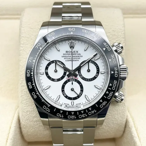 126500LN ホワイト ステンレススチール 40mm