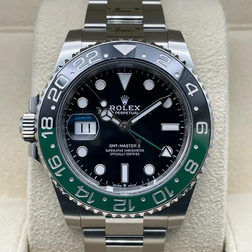 126720VTNR  ブラック ステンレススチール オイスターブレス