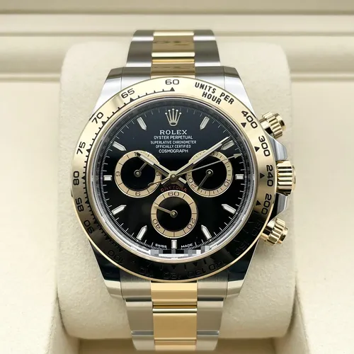 126503 ブラック ステンレススチール+イエローゴールド 