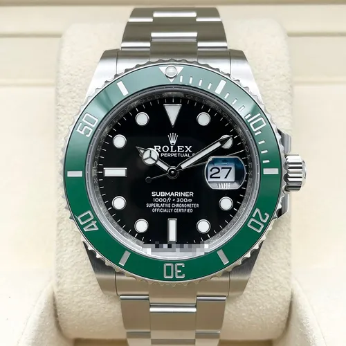 126610LV ブラック ステンレススチール 41mm