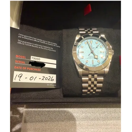 54 M79000-0001ブルー ステンレススチール 37mm