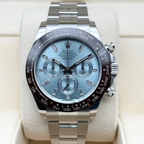 プラチナ アイスブルー11Pダイヤ 116506A