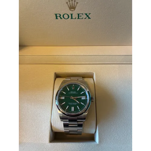 134300 グリーン オイスターブレスレット 