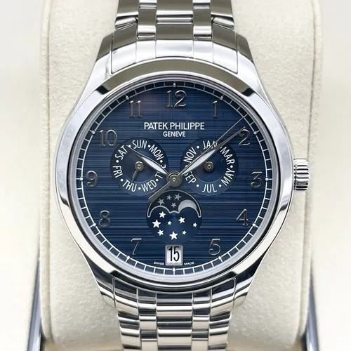 コンプリケーション ブルー 38mm