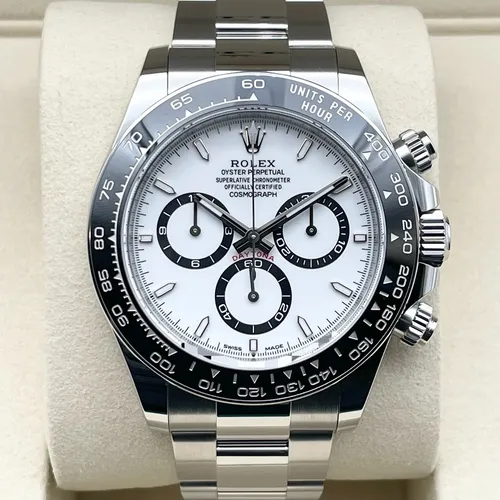 126500LN ホワイト ステンレススチール 40mm