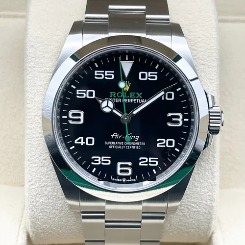 126900 ブラック ステンレススチール オイスターブレス