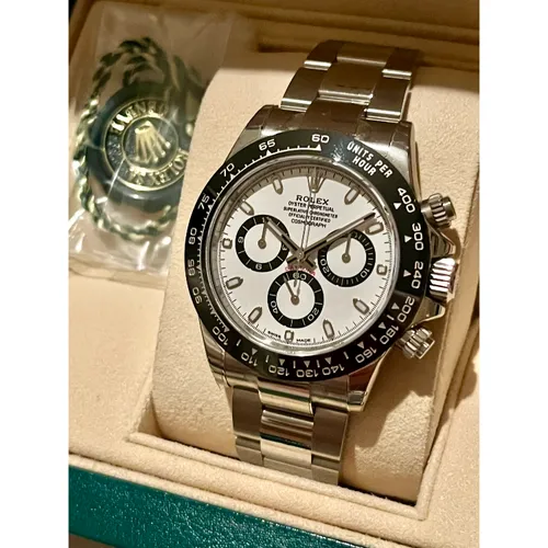 116500LN ホワイト ステンレススチール 40mm