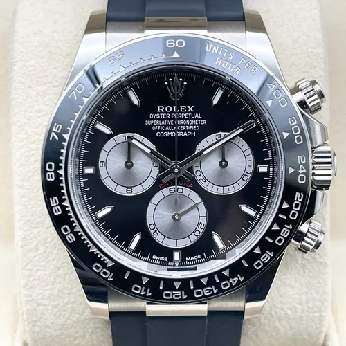 126519LN ブライトブラック＆スチール ラバーベルト