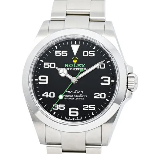 126900 ブラック ステンレススチール オイスターブレス