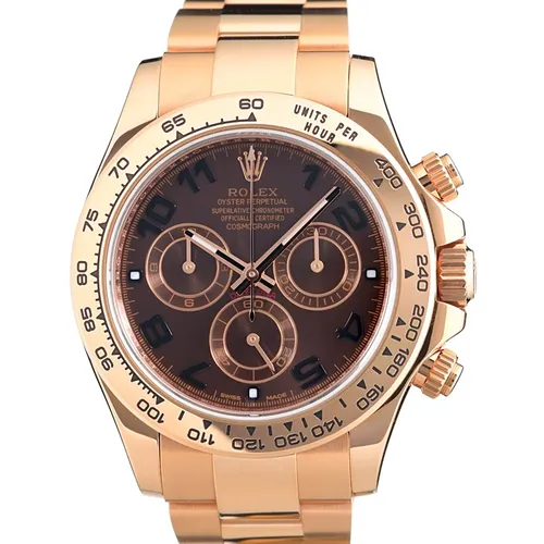 116505 チョコレート アラビア文字盤 エバーローズゴールド 40mm