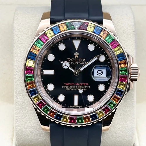 116695SATS ブラック ピンクゴールド