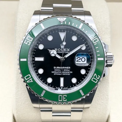 126610LV ブラック ステンレススチール 41mm