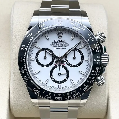 126500LN ホワイト ステンレススチール 40mm