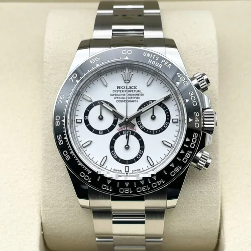 126500LN ホワイト ステンレススチール 40mm
