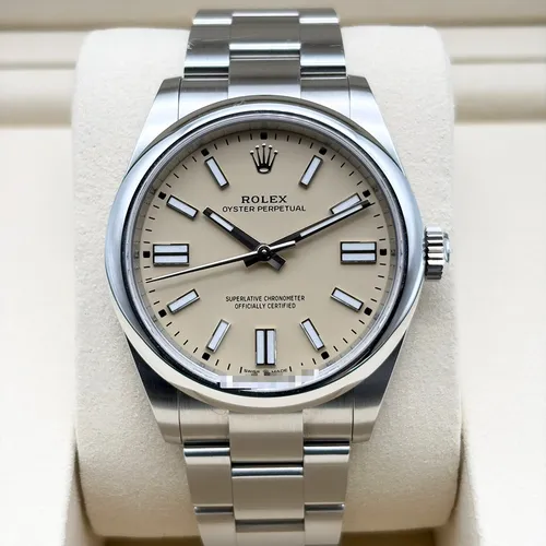 134300 ベージュ オイスターブレスレット 