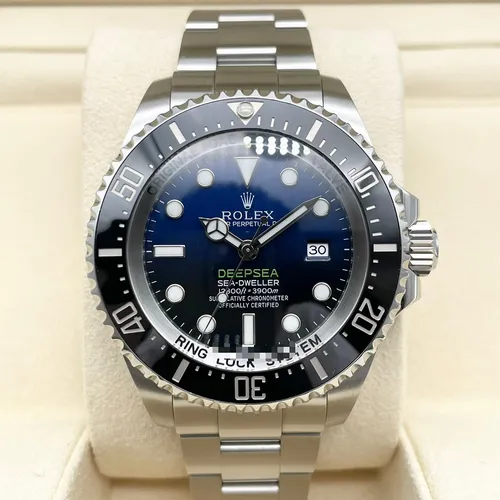 116660 Dブルー ステンレススチール オイスターブレス