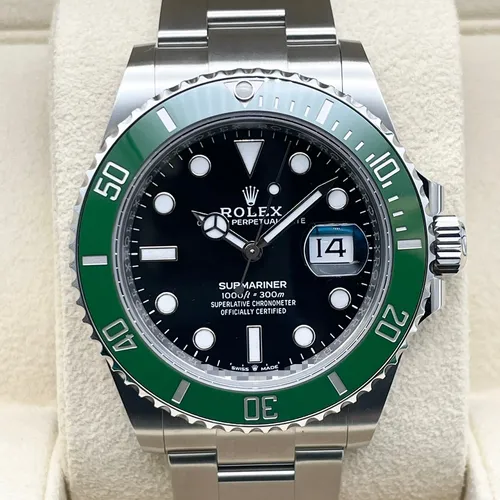 126610LV ブラック ステンレススチール 41mm