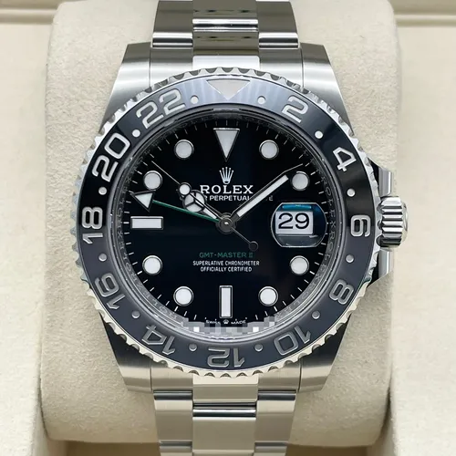 126710GRNR ブラック ステンレススチール オイスターブレス