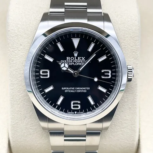 124270 ブラック ステンレススチール オイスターブレス