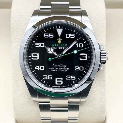 126900 ブラック ステンレススチール オイスターブレス