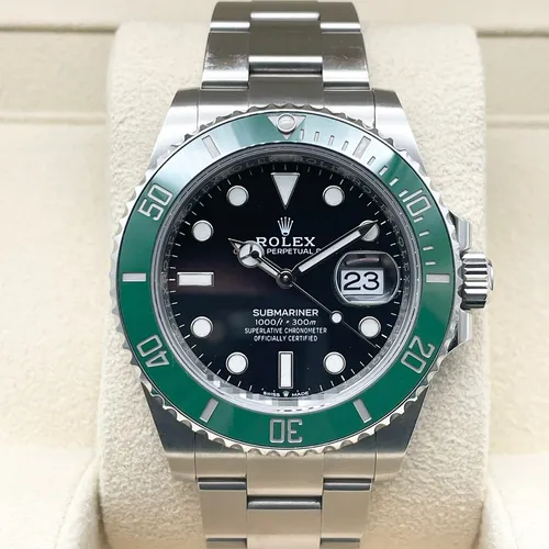 126610LV ブラック ステンレススチール 41mm