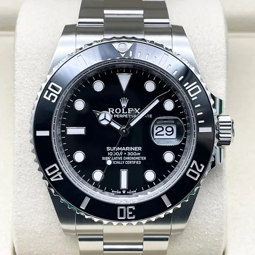 126610LN ブラック ステンレススチール 41mm