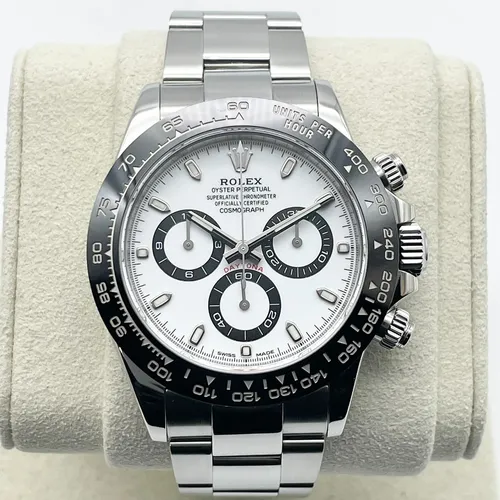 116500LN ホワイト ステンレススチール 40mm