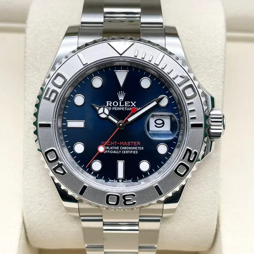 126622 ブルー ステンレススチール+プラチナ