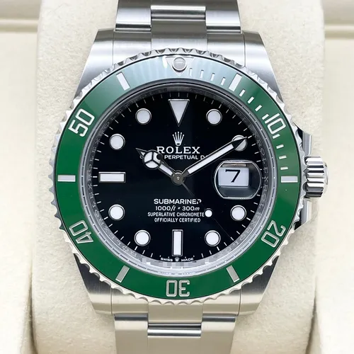 126610LV ブラック ステンレススチール 41mm