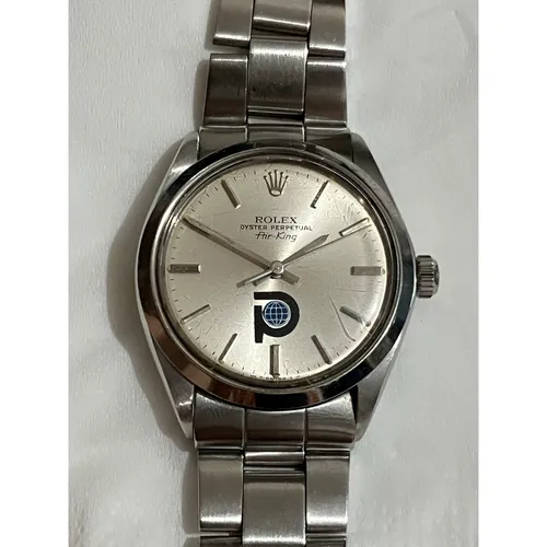 5500 シルバー ステンレススチール 34mm TRIVENI POOL INTAIRDRIL LTD シンボールマーク入り