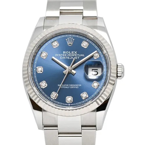 126234G ブライトブルー 10Pダイヤ ジュビリーブレス